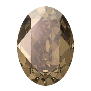 STAR BRIGHT 4120 Simple Oval Fancy Stones 14x10mm Crystal Bronze 